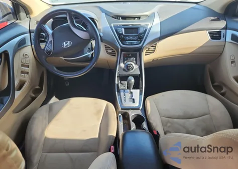 2013 Hyundai Elantra Gls from USA, damaged, VIN 5NPDH4AE1DH371902